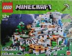 Lego Minecraft 21137 Mountain Cave, Comme neuf, Ensemble complet, Lego, Enlèvement ou Envoi