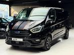 Ford Transit SPORT 2.0TDCi 185CV CARBOX LANG TVAC FULL O, Auto's, 1995 cc, 4 cilinders, Zwart, Leder
