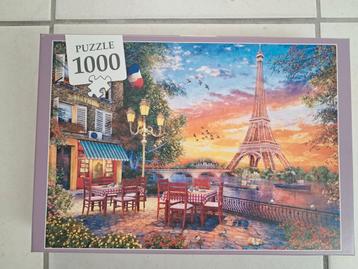 Puzzel 1000 stukjes- Parijs  beschikbaar voor biedingen
