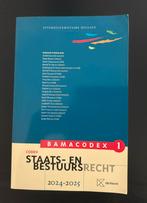 Bamacodex 1Staats en - en bestuursrecht, Boeken, Ophalen, Nieuw