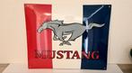 grande plaque Mustang en émail épais, Collections, Marques & Objets publicitaires, Comme neuf, Enlèvement ou Envoi
