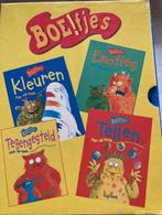 4 boekjes van Boe!fjes: kleuren, emoties, tegengesteld, tell, Ophalen, Gelezen, Non-fictie