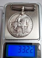 medaille 1918 argent top qualité, Timbres & Monnaies, Pièces & Médailles, Enlèvement ou Envoi