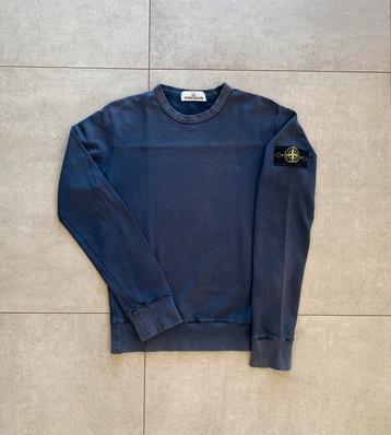 Stone Island knit sweater (lightweight, navy bleu) beschikbaar voor biedingen