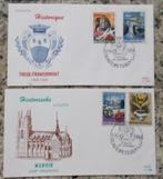 2 fdc enveloppes  filatelieclub deinze + herinneringskaart, Postzegels en Munten, Postzegels | Eerstedagenveloppen, Ophalen of Verzenden