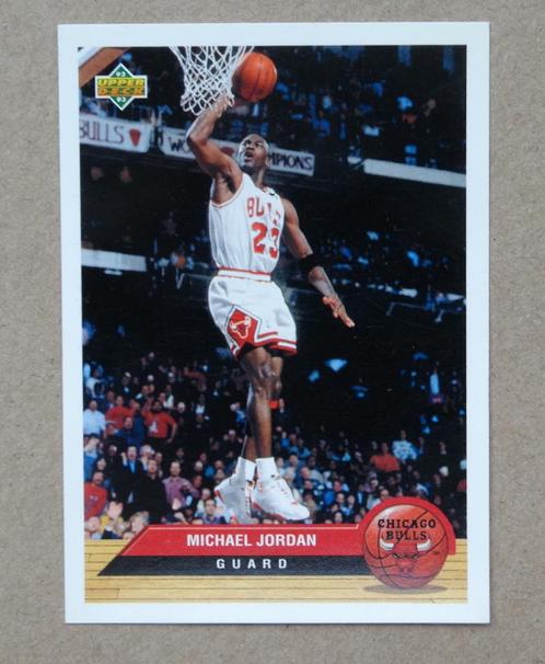 92-93 Upper Deck Mc Donalds # P5 Michael Jordan - NEUF, Sports & Fitness, Basket, Comme neuf, Autres types, Envoi