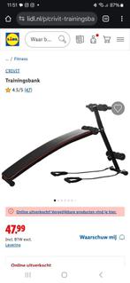 Trainingsbank Crivit Workout Bench, Ophalen, Nieuw, Buik