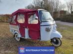 Piaggio Ape Calessino | 2010 | Route 66 Auctions, Auto's, Overige Auto's, Gebruikt, Zwart, Bedrijf, Handgeschakeld