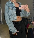 Kort jeansjasje Monki S, Ophalen of Verzenden, Zo goed als nieuw, Maat 36 (S), Blauw