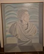 Schilderij van buste van Romeinse man met kader, Enlèvement ou Envoi