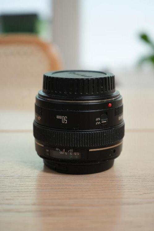 Canon Ultrasonic 50mm f/1.4 Lens, Audio, Tv en Foto, Foto | Lenzen en Objectieven, Zo goed als nieuw, Standaardlens, Zoom, Ophalen