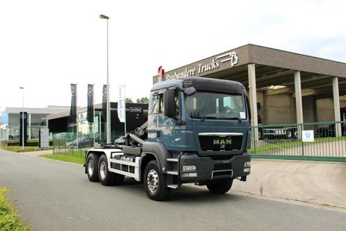 MAN 26.360 TGS 6x4 - EURO 5 - 433.200 km - containerwagen, Auto's, Vrachtwagens, Bedrijf, Te koop, Radio, MAN, Benzine, Euro 5
