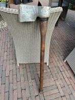 Handgesmeed antiek / gerestaureerd hakbijl, Ophalen, Gebruikt, Bijl