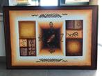 Peinture colorée de l'artiste dominicain Kenny SANCHEZ, Ophalen