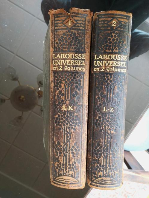 Larousse universel en 2 volumes, Antiek en Kunst, Curiosa en Brocante, Ophalen
