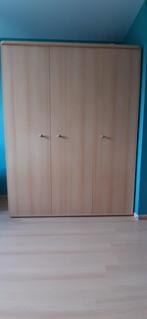 Slaapkamer voor kinderen - bed - commode- kleerkast, Huis en Inrichting, Slaapkamer | Bedden, Ophalen, Gebruikt, 90 cm, Eenpersoons
