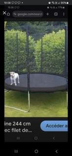 Av trampoline noir 2m50, pas sur qu il y ait..., Ophalen of Verzenden, Zo goed als nieuw