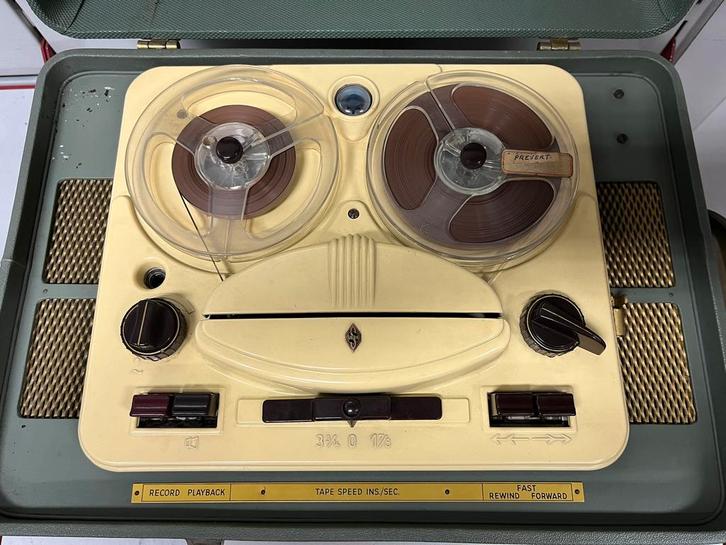 SIERA SA 6003 A bandrecorder - 50/60s - koffer, Audio, Tv en Foto, Bandrecorder, Bandrecorder, Met banden, Ophalen