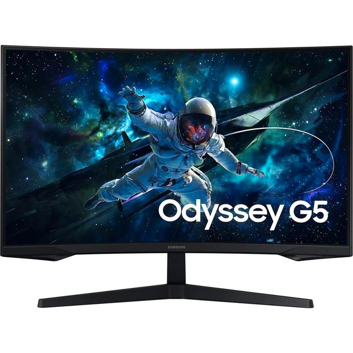 Samsung Odyssey G5 27" gebogen QHD als nieuw, Computers en Software, Monitoren, Zo goed als nieuw, 101 t/m 150 Hz, DisplayPort