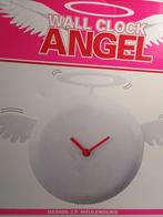 Vintage Wandklok Angel van present time/design JP meulendijk, Ophalen of Verzenden, Zo goed als nieuw, Wandklok