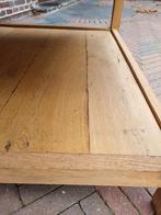 Eiken salontafel, Ophalen of Verzenden, Zo goed als nieuw