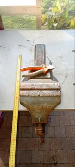 Zware bankschroef, Doe-het-zelf en Bouw, Werkbanken, Ophalen of Verzenden, Gebruikt, Bankschroef