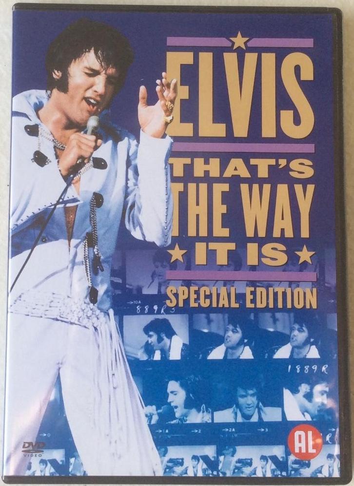 Elvispresleytheek dvd "That's the Way It Is" Special Edition, Cd's en Dvd's, Vinyl | Pop, Zo goed als nieuw, 2000 tot heden, Ophalen of Verzenden