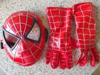Spider man masker + handschoenen met lawaai, Kinderen en Baby's, Speelgoed | Actiefiguren, Zo goed als nieuw, Ophalen
