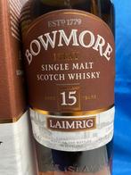 Whisky - Bowmore Laimrig 15 jaar, Verzamelen, Wijnen, Ophalen of Verzenden, Nieuw, Vol