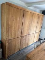 Meubels voor de eetkamer, Huis en Inrichting, Kasten | Kleerkasten, Ophalen, 200 cm of meer, Teakhout, Zo goed als nieuw