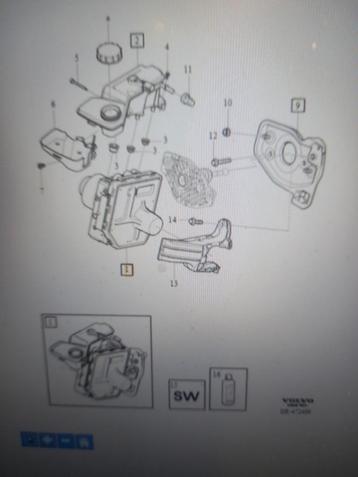 Hydraulisch aggregaat Volvo 36010595 beschikbaar voor biedingen