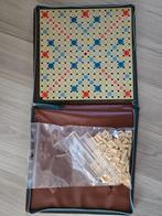 jeu de plateau VINTAGE LUXE SCRABBLE de voyage, Ophalen, Gebruikt
