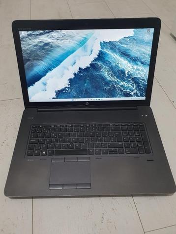 HP Zbook 17,3" G4 Quadro P3000 6GB / 32GB / 512GB AZERTY!!, Informatique & Logiciels, 32 GB, Virtual Reality, 512 GB, Enlèvement