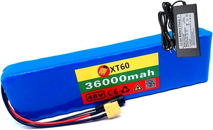 batterie de vélo, neuve , 48 volts/30 000 mA + chargeur, Vélos & Vélomoteurs, Accessoires vélo | Batteries de vélo, Neuf, Enlèvement ou Envoi