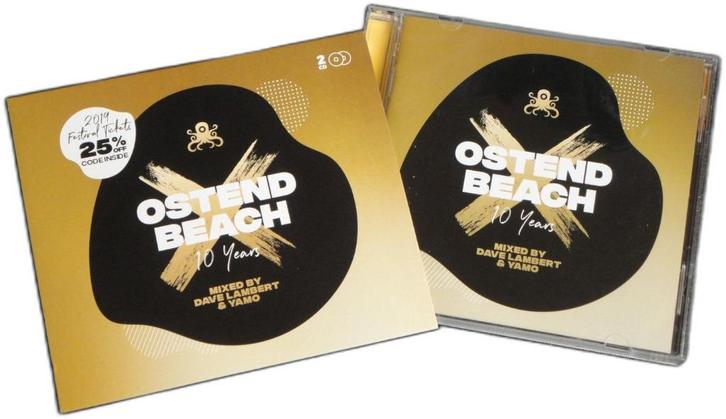 Ostend Beach 10 Years - Mixed By Dave Lambert & Yamo (2XCD), Cd's en Dvd's, Cd's | Dance en House, Ophalen of Verzenden