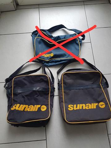 Vintage jaren '70 Sunair schoudertassen  beschikbaar voor biedingen