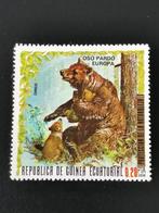 Equatoriaal Guinea 1976 - wilde dieren - bruine beer **, Ophalen of Verzenden, Dier of Natuur, Postfris