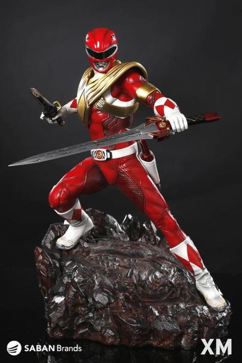 Ruilen : XM-Studios Red Power Ranger (no Sideshow), Verzamelen, Beelden en Beeldjes, Nieuw, Fantasy, Verzenden