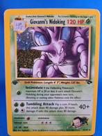Giovanni's Nidoking 7/132 - Gym Challenge (1st edition), Hobby en Vrije tijd, Verzamelkaartspellen | Pokémon, Verzenden, Zo goed als nieuw