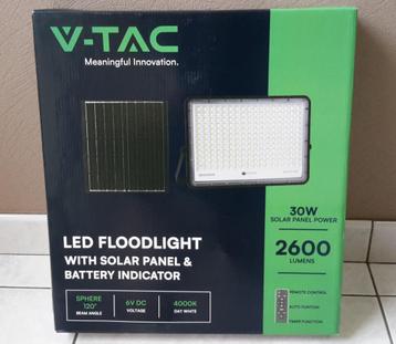 V-TAC grote schijnwerper op zonne-energie ( NIEUW ) beschikbaar voor biedingen