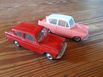 2x  Ford Anglia  :  Norev en Minialuxe beschikbaar voor biedingen