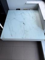 Marmeren salontafel, Huis en Inrichting, Ophalen, Gebruikt, Vierkant, Overige materialen