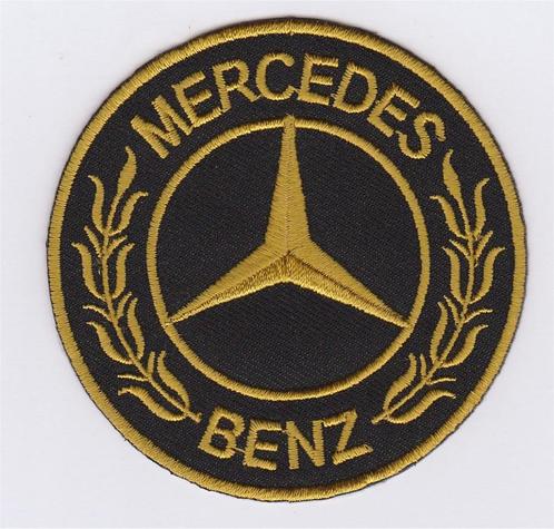 Mercedes Benz stoffen opstrijk patch embleem #3, Verzamelen, Automerken, Motoren en Formule 1, Nieuw, Verzenden