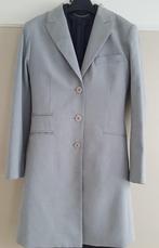 manteau veste redingote gris clair, doublé, léger  T.3 parfa, Maat 38/40 (M), Hennes, Ophalen of Verzenden, Zo goed als nieuw