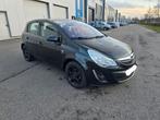 Opel Corsa D 1.2 benzine met airco Bluetooth cruise control, Auto's, Voorwielaandrijving, Euro 5, 4 cilinders, Zwart