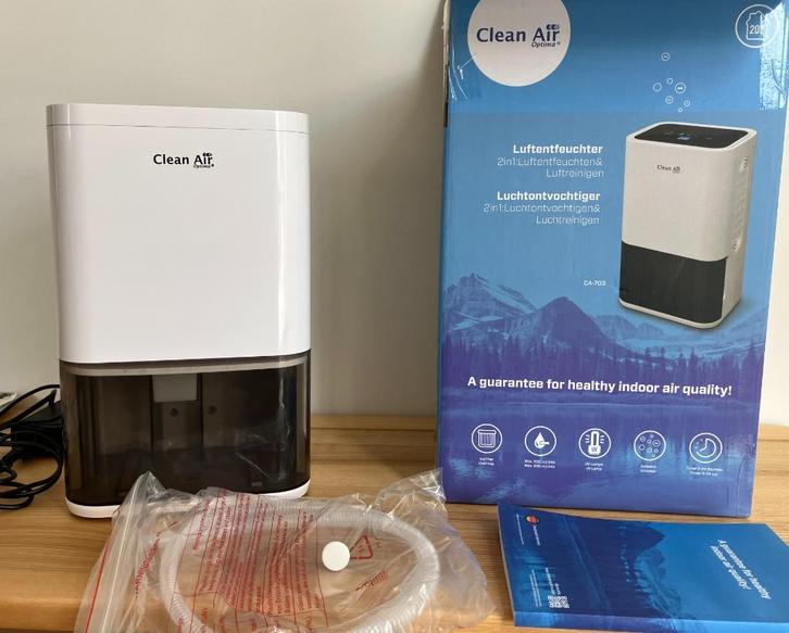 Luchtontvochtiger en luchtreiniger met UV-ionisator, Elektronische apparatuur, Luchtbehandelingsapparatuur, Nieuw, Luchtontvochter