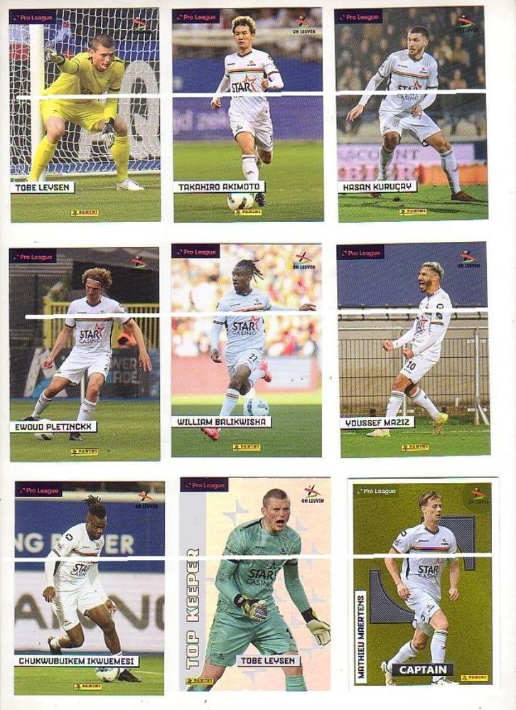 Panini Pro League 2025 / OH Leuven / 9 Trading cards, Verzamelen, Sportartikelen en Voetbal, Nieuw, Poster, Plaatje of Sticker