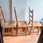 6 Eiken eetkamerstoelen, Antiek en Kunst, Ophalen