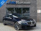 BMW 545 5-serie 545e xDrive High Executive M-Sport PANO | Le, Auto's, 42 g/km, Zwart, Zwart, Bedrijf