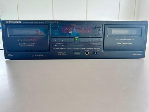 Pioneer Stereo double cassette deck CT-W606DR, Audio, Tv en Foto, Cassettedecks, Dubbel, Overige merken, Ophalen